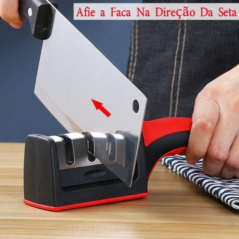 Amolador Portátil de Facas Profissional - Loja Outlet Vip